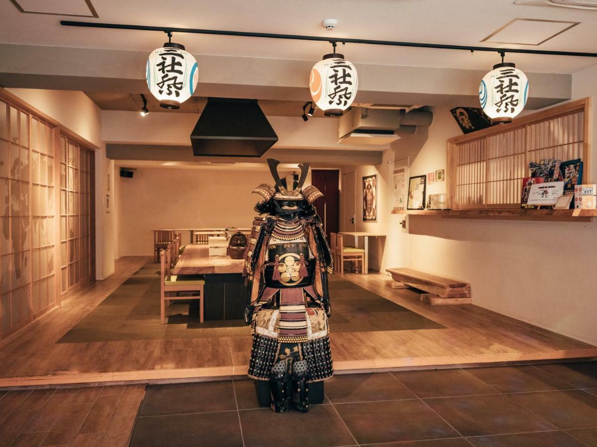 Samurai Hostel Asakusa Tokyo prefektur Exteriör bild